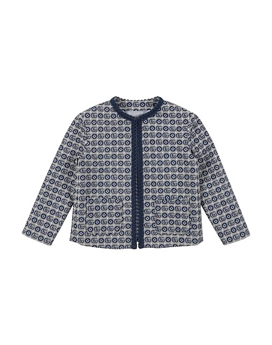 GUCCI Jacket Slate blue 53% Cotton, 47% Polyester, Acetate
