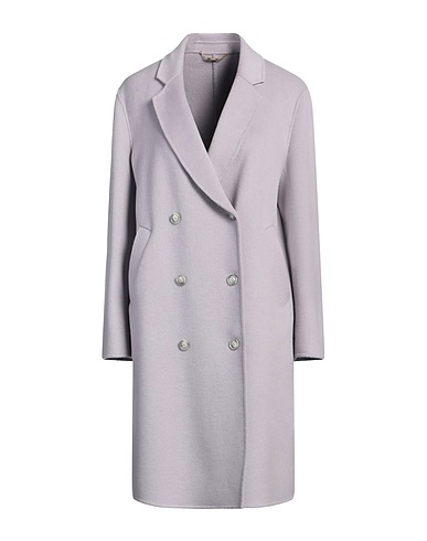 SEVENTY VENEZIA Coat Lilac 70% Wool, 15% Polyester, 10% Cashmere, 5% Other Fibres