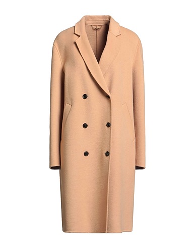 SEVENTY VENEZIA Coat Camel 70% Wool, 15% Polyester, 10% Cashmere, 5% Other Fibres