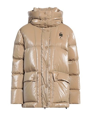 BLAUER. Shell  jacket Sand 100% Polyamide