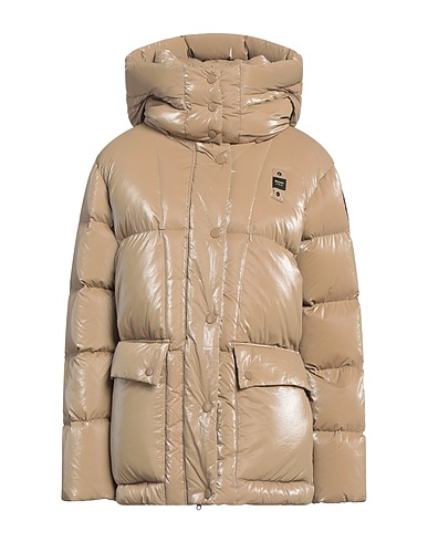 BLAUER. Piumino Beige 100% Poliammide
