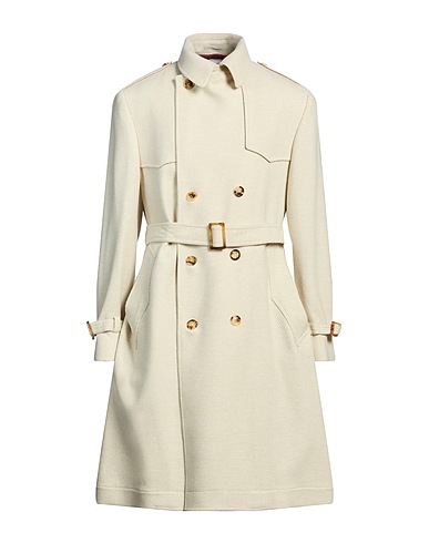 BRUNELLO CUCINELLI Coat Beige 84% Wool, 13% Silk, 3% Cashmere, Cotton