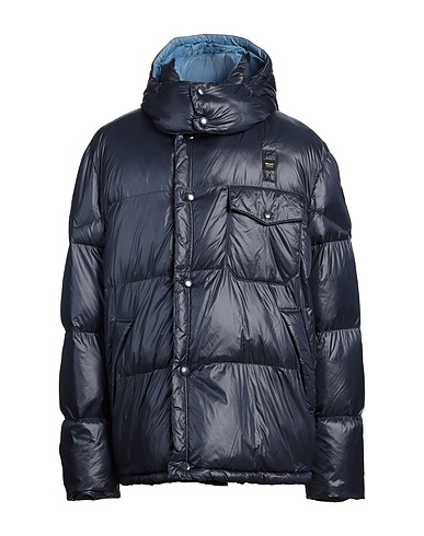 BLAUER. Piumino Blu navy 100% Poliammide