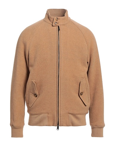 BARACUTA Jacket Camel 68% Wool, 27% Polyamide, 5% Other Fibres