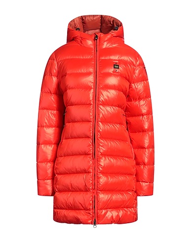 BLAUER. Shell  jacket Tomato red 100% Polyamide