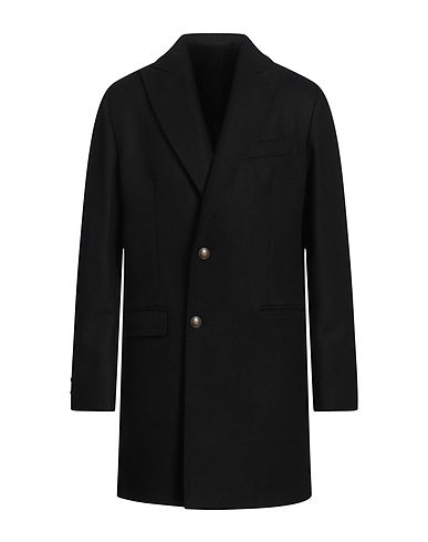 BOTTEGA MARCHIGIANA Coat Black 90% Wool, 10% Silk