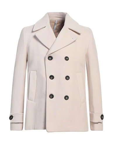 ALESSANDRO GILLES Cabanjacke & Zweireiher Elfenbein 80% Wolle, 20% Polyamid