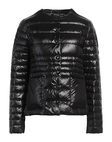 EMMA & GAIA RED Shell jacket Black 100% Polyamide