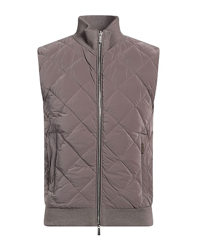 MOORER Vest Chocolate brown 60% Polyamide, 40% Polyester