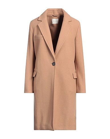 CIRCOLO 1901 Cappotto Cammello 100% Lana Vergine
