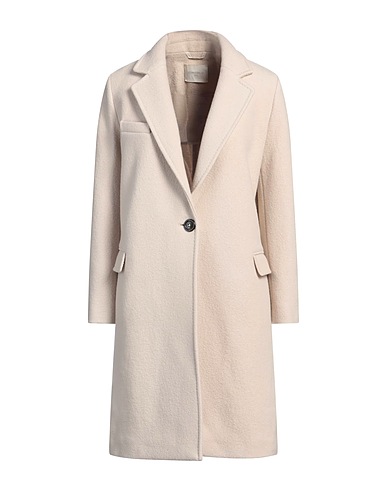 CIRCOLO 1901 Coat Beige 100% Virgin Wool