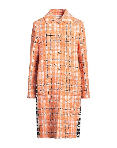 MARNI Coat Orange 71% Cotton, 22% Acrylic, 7% Polyamide