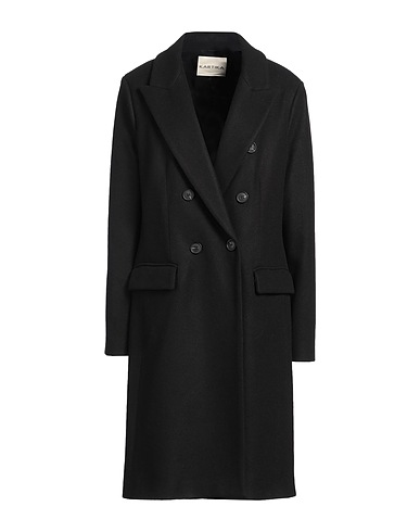 KARTIKA Coat Black 57% Polyester, 39% Acrylic, 4% Wool