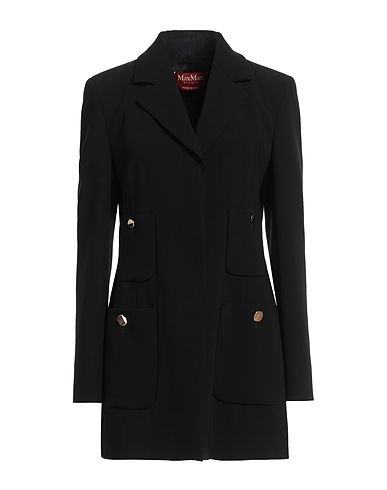 MAX MARA STUDIO Blazer Black 71% Triacetate, 29% Polyester
