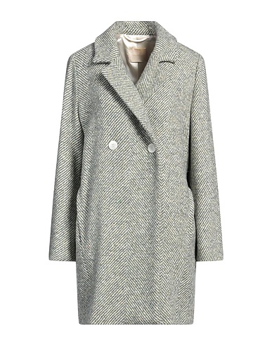 MOMONÍ Coat Green 58% Wool, 16% Acrylic, 13% Polyamide, 9% Polyester, 4% Alpaca wool