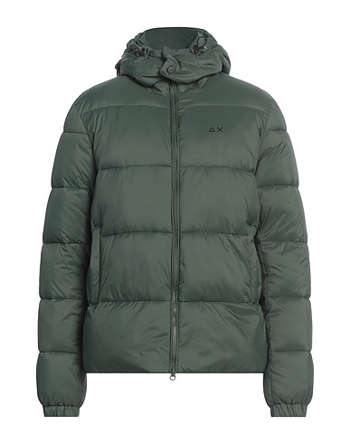 SUN 68 Shell jacket Dark green 100% Polyamide