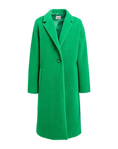 MARIUCCIA Manteau long Vert 100% Polyester