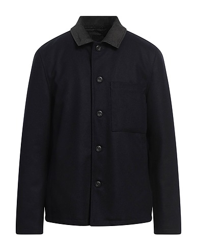 MESSAGERIE Cappotto PATRIZIO PISCAGLIA Blu notte 60% Lana, 30% Nylon, 10% Cachemire