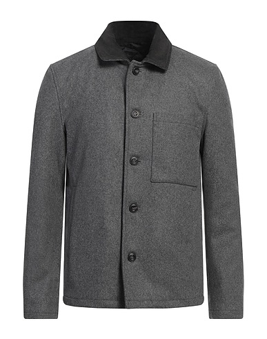 MESSAGERIE Coat PATRIZIO PISCAGLIA Grey 60% Wool, 30% Nylon, 10% Cashmere