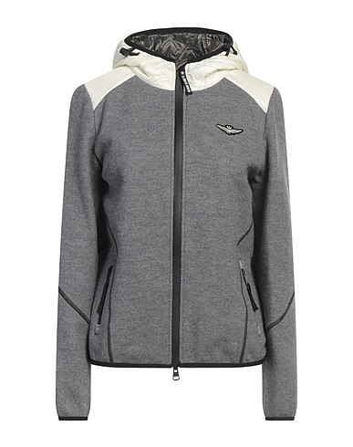 AERONAUTICA MILITARE Jacket Grey 100% Wool, Nylon