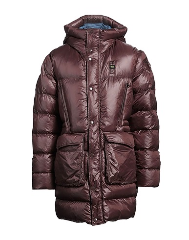 BLAUER. Shell  jacket Plum 100% Polyamide