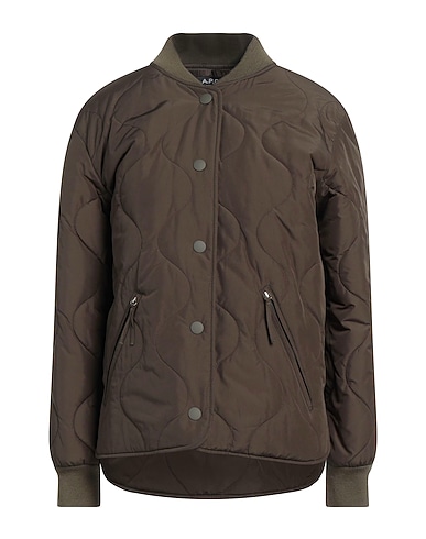 A.P.C. Μπουφάν με επένδυση από πούπουλα VERDE MILITARE 100% Πολυεστέρας, Παρθένο μαλλί, Ακρυλικό, Ελαστάνη