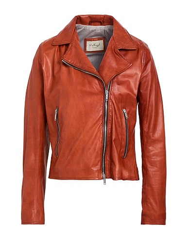 VOLFAGLI Firenze Biker jacket Tan 100% Leather