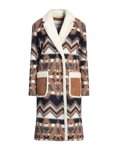 AVA ADORE Coat Camel 44% Polyester, 37% Virgin Wool, 19% Acrylic