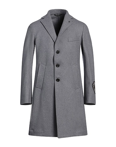 MESSAGERIE Coat Grey 60% Wool, 30% Polyamide, 10% Cashmere
