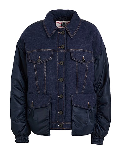 HIGH Jacke Marineblau 67% Baumwolle, 23% Wolle, 10% Nylon