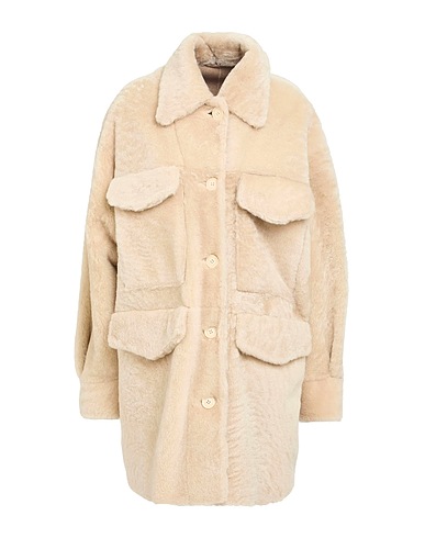 FORTE DEI MARMI COUTURE Shearling e Teddy BEIGE 100% Shearling di agnello