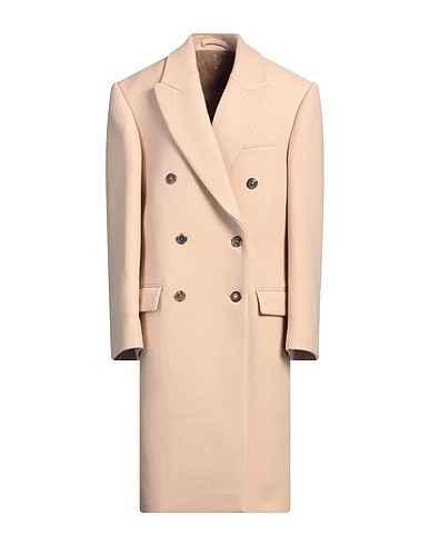 WARDROBE.NYC Coat Beige 100% Virgin Wool
