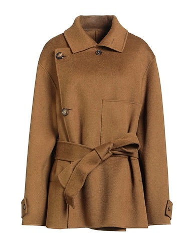PHILOSOPHY di LORENZO SERAFINI Cappotto Khaki 100% Lana