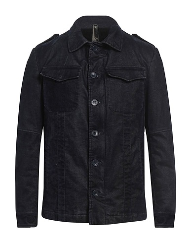 MESSAGERIE Solid color shirt PATRIZIO PISCAGLIA Black 66% Cotton, 22% Polybutylene, 12% Viscose