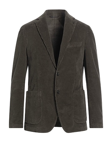 MESSAGERIE Blazer PATRIZIO PISCAGLIA Military green 98% Cotton, 2% Elastane