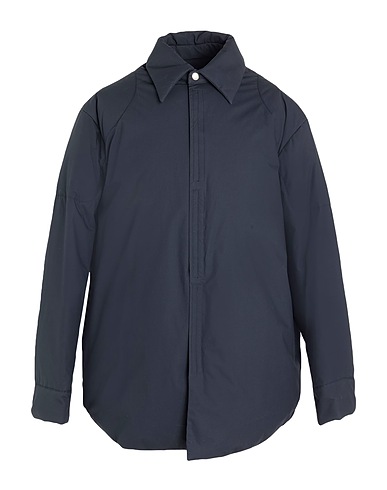 JIL SANDER Jacket Midnight blue 100% Cotton