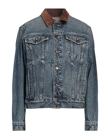 NILI LOTAN Denim jacket Blue 100% Cotton