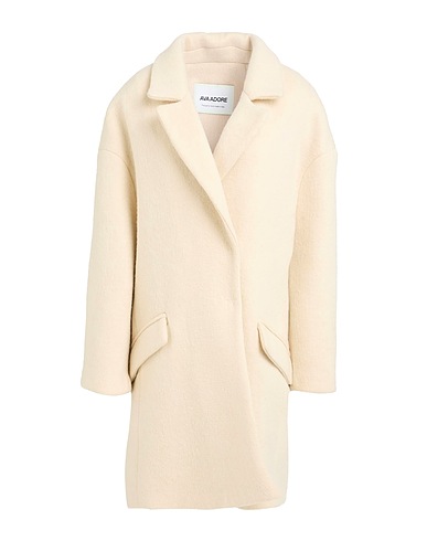 AVA ADORE Coat Beige 34% Polyester, 26% Polyacrylic, 24% Mohair wool, 16% Virgin Wool
