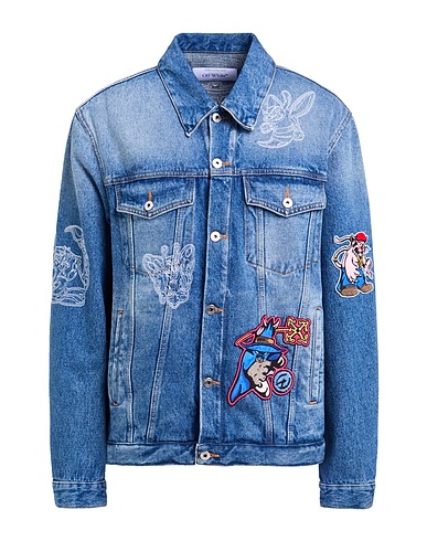 OFF-WHITE™ Denim jacket Blue 100% Cotton