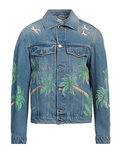 CASABLANCA Denim jacket Blue 100% Cotton