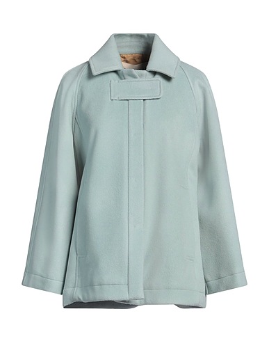 NATAN Cappotto Celeste 100% Lana, Cotone, Poliammide