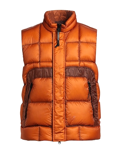 C.P. COMPANY Gilet Orange 100% Polyamide