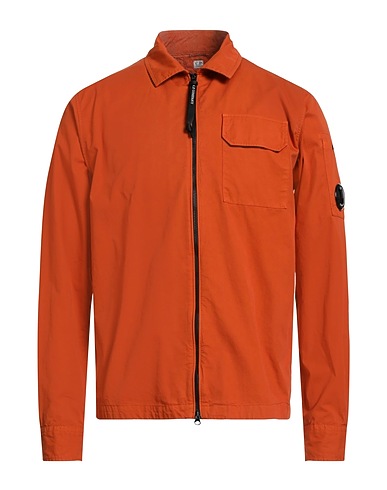 C.P. COMPANY Solid colour shirt RUGGINE 100% Cotton