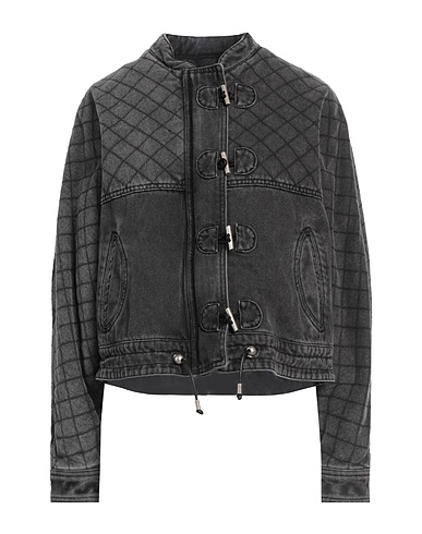 ISABEL MARANT Denim jacket Charcoal 100% Cotton