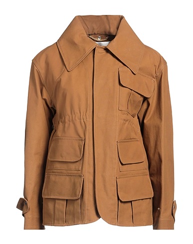 VICTORIA BECKHAM Jacket Brown 100% Cotton