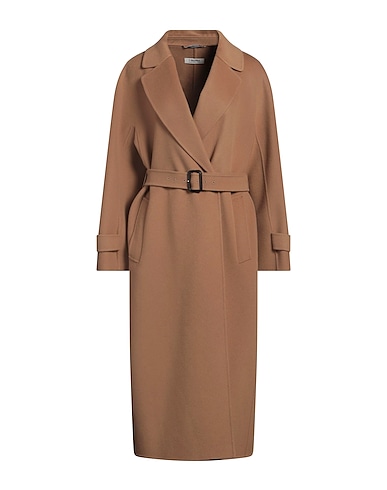 'S MAX MARA Caban e doppio petto Cammello 100% Lana Vergine