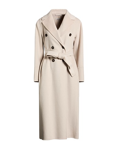 'S MAX MARA コート GRIGIO CHIARO バージンウール 100%