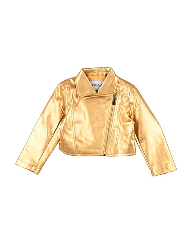 TRUSSARDI JUNIOR Jacket Gold 100% Polyurethane