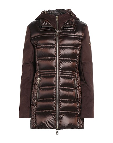 NO SECRETS Shell jacket SNOWSECRET Chocolate brown 60% Polyester, 40% Polyamide