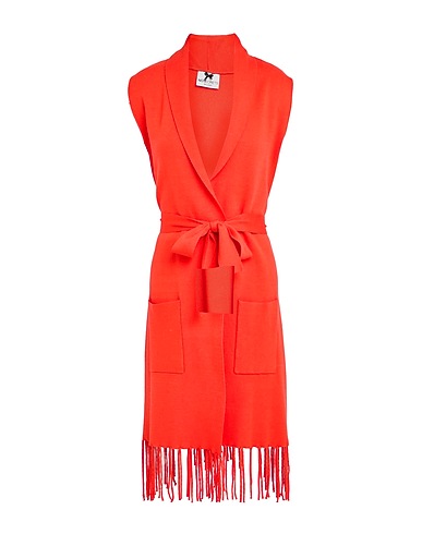 NO SECRETS Pullunder Tomatenrot 51% Viskose, 29% Polyester, 20% Polyamid